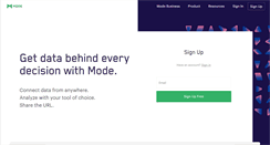 Desktop Screenshot of modeanalytics.com